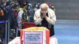 PM Narendra Modi reaches Palam airport to pay homage to crash victims PM Narendra Modi reaches Palam airport to pay homage to crash victims