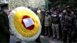Final journey of Chief of Defence Staff General Bipin Rawat, his wife begins to cremation ground Final journey of Chief of Defence Staff General Bipin Rawat, his wife begins to cremation ground