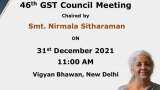 46th GST Council meet on December 31: FM Nirmala Sitharaman likely to take big decisions