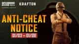 BGMI latest update: Krafton bans over 70,543 accounts on Battlegrounds Mobile India - Know why? BGMI latest update: Krafton bans over 70,543 accounts on Battlegrounds Mobile India - Know why?