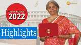  Budget 2022 Highlights: Important points to know from Rs 39.45 lakh-cr Union Budget 2022-23