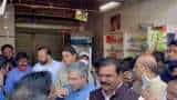 Inspection: Railway Minister travels in Mumbai local train, tastes 'vada pav' outside station