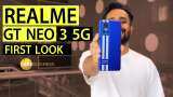 Realme GT Neo 3 5G 150W First Look | Unboxing | 150W UltraDart Charge | Zee Business Tech