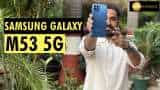 Samsung Galaxy M53 5G quick review | Unboxing | Camera Test | Zee Business Tech