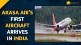 Rakesh Jhunjhunwala promoted Akasa Air&#039;s first aircraft Boeing 737 MAX arrived in New Delhi