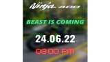 Kawasaki Ninja 400 India launch today at this time; Japanese two-wheeler release teaser