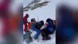 Skier Rescued From Avalanche In Ushuaia, Argentina