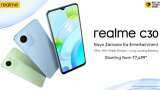 Realme C30 India sale begins; Price starts at Rs 7,499  - Check availability and specifications 