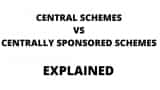 Central Schemes vs Centrally Sponsored Schemes - What are they? How do they work? Explained 