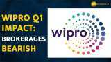 Brokerages maintain bearish stance on IT firm Wipro, Post weak Q1 earnings