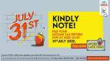 ITR filing big update: Only 4 days left! Govt expects 1 crore Income Tax Returns on last date ITR filing big update: Only 4 days left! Govt expects 1 crore Income Tax Returns on last date