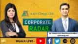 Corporate Radar: Aarti Drugs Ltd, Chief Financial Officer, Adhish Patil In Conversation With Zee Business