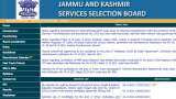 JKSSB Jobs 2022 notification out for over 700 posts at jkssb.nic.in; Check eligibility and how to apply online 