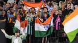 CWG 2022 opening ceremony: PV Sindhu, Manpreet Singh lead Indian contingent | PICS