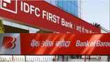 IDFC First Bank share price jumps 12%, Bank of Baroda trades flat after Q1 results; what should investors do? Here&#039;s what brokerages recommend 