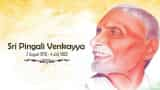 Pingali Venkayya birth anniversary: Remembering the man who designed national flag of India or Tricolour