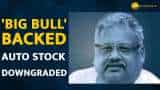 Brokerages slashed target price of Rakesh Jhunjhunwala-backed auto stock--Check Details Here