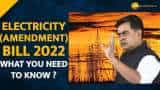 Everything you should know about Electricity (Amendment) Bill 2022 | Union Power Minister RK Singh Everything you should know about Electricity (Amendment) Bill 2022 | Union Power Minister RK Singh