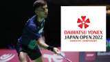 Badminton Japan Open 2022: Indian shuttlers in action on Day 1 &amp; 2; check India squad and live streaming details