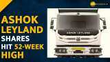 Ashok Leyland share price jumps 5% intraday as auto major bagged mega order from UAE Ashok Leyland share price jumps 5% intraday as auto major bagged mega order from UAE