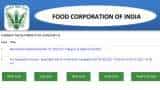 Food Corporation of India recruitment 2022 notification for jobs: Vacancy, salary, last date to apply online, qualification Food Corporation of India recruitment 2022 notification for jobs: Vacancy, salary, last date to apply online, qualification