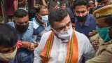 BJP Leader Suvendu Adhikari Detained; Police Lathicharge Party Workers During A Protest In Bengal