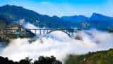 Chenab Railway Bridge: WOW images! You won't believe your eyes - World's Highest in Jammu and Kashmir Chenab Railway Bridge: WOW images! You won't believe your eyes - World's Highest in Jammu and Kashmir
