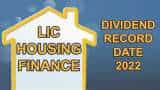 LIC Housing Finance dividend record date 2022, ex date: Announced - payment date | LIC HFL share price NSE
