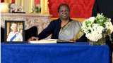 President Droupadi Murmu pays tribute to Queen Elizabeth II ahead funeral President Droupadi Murmu pays tribute to Queen Elizabeth II ahead funeral