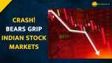 Sensex plunges 1,020 pts, Nifty nears 17,300 - What Led To BIG CRASH