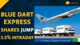 Blue Dart Express shares jump 3.5% intraday after declaring price hikes from next year 