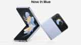 Samsung Galaxy Z Flip 4 launched in new blue colour - Check price, offers, specifications and availability Samsung Galaxy Z Flip 4 launched in new blue colour - Check price, offers, specifications and availability