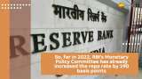 RBI Monetary Policy: 4th consecutive rate hike since May&#039;22 | TAKEAWAYS