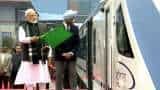 PM Modi Inaugrated New Vande Bharat Train From Gandhinagar To Mumbai
