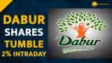 Dabur shares tumble after FMCG major warns of margin hit in Q2 due to soaring inflation 