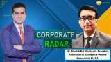 Corporate Radar: Manish Raj Singhania, President, FADA In Talk With Zee Business Corporate Radar: Manish Raj Singhania, President, FADA In Talk With Zee Business