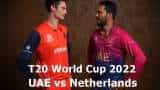 ICC T20 World Cup 2022 UAE vs Netherlands: Squads, venue, when and where to watch UAE vs NED match | Live Streaming 