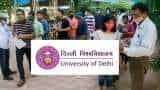 DU Merit List 2022: Delhi University first cutoff for UG admissions released