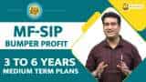 Paisa Wasool: Best Mutual Funds For 3-6 Years Investment Period For Bumper Profit