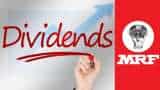 MRF Interim Dividend 2022 Announced: Check amount, record date, ex-date, payment date | MRF Share Price NSE MRF Interim Dividend 2022 Announced: Check amount, record date, ex-date, payment date | MRF Share Price NSE