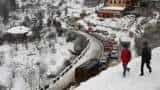 Snowfall in Manali 2022 news: Dip in temperatures as J&K, Himachal receive fresh snowfall | Check weather in Shimla, Nainital, Srinagar, Lahaul- Spiti, Kullu