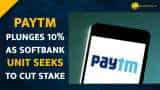Paytm shares plunge as SoftBank sells $215 million worth stake 