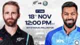 India vs New Zealand 1st T20 Cricket Score LIVE Updates: IND vs NZ Scorecard LIVE streaming Timing Squad Weather Forecast Sky Stadium Wellington Sanju Samson Hardik Pandya Umran Malik rishabh pant