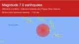 Solomon islands earthquake: Tsunami warning as magnitude 7 quake strikes near Islands