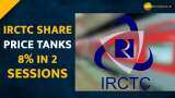  IRCTC shares plunge as govt offloads 5% stake via OFS--Check Details Here