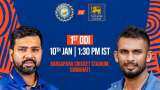 India vs Sri Lanka 1st ODI 2023 Match Date Venue Toss Timing IST time squad playing 11 when and where to watch IND v SL live streaming Barsapara Cricket Stadium Guwahati 