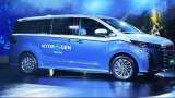 Auto Expo 2023, Day 2: MG Motor introduces hydrogen fuel-cell powered vehicle Euniq 7 Auto Expo 2023, Day 2: MG Motor introduces hydrogen fuel-cell powered vehicle Euniq 7