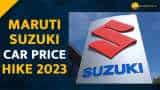 Carmaker Maruti Suzuki hikes car prices by around 1.1% across models
