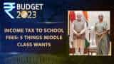 Budget 2023: Income tax, jobs, school fees Wishlist from India middle class | FM Sitharaman | PM Modi