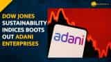 Adani Enterprises will be removed from S&P Dow Jones Sustainability indices from Feb 7 Adani Enterprises will be removed from S&P Dow Jones Sustainability indices from Feb 7
